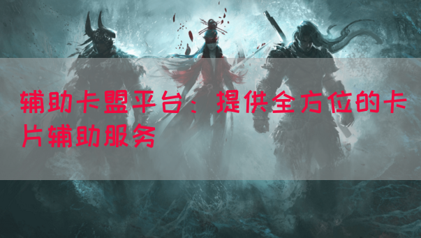 辅助卡盟平台：提供全方位的卡片辅助服务