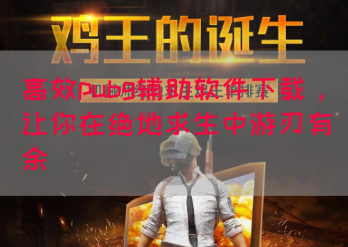 高效pubg辅助软件下载，让你在绝地求生中游刃有余