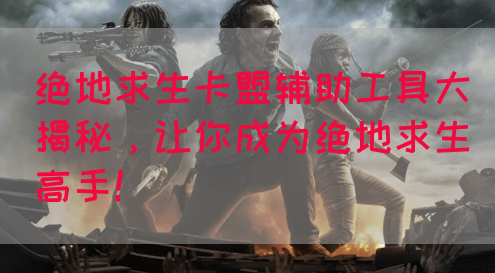 绝地求生卡盟辅助工具大揭秘，让你成为绝地求生高手！