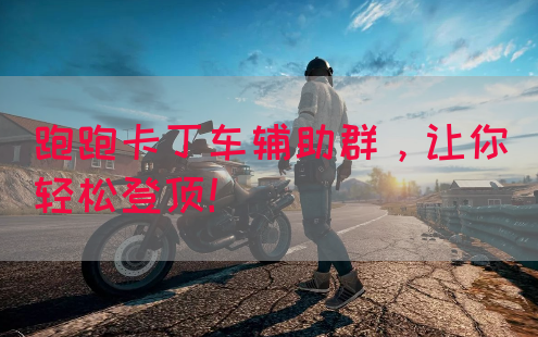 跑跑卡丁车辅助群，让你轻松登顶！