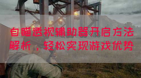 自瞄透视辅助器开启方法解析，轻松实现游戏优势