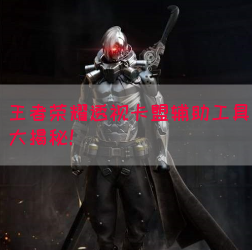 王者荣耀透视卡盟辅助工具大揭秘！