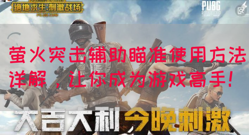 萤火突击辅助瞄准使用方法详解，让你成为游戏高手！