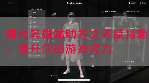 曙光英雄辅助符文天赋指南：提升你的游戏实力