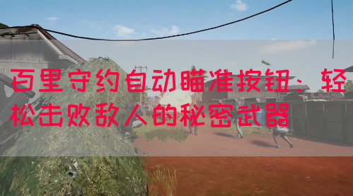 百里守约自动瞄准按钮：轻松击败敌人的秘密武器
