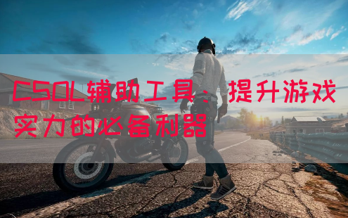 CSOL辅助工具：提升游戏实力的必备利器