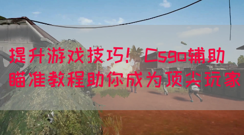 提升游戏技巧！Csgo辅助瞄准教程助你成为顶尖玩家