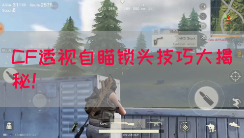CF透视自瞄锁头技巧大揭秘！