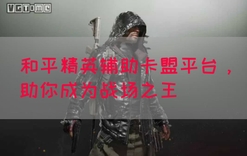 和平精英辅助卡盟平台，助你成为战场之王