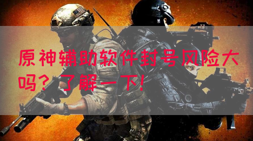 原神辅助软件封号风险大吗？了解一下！