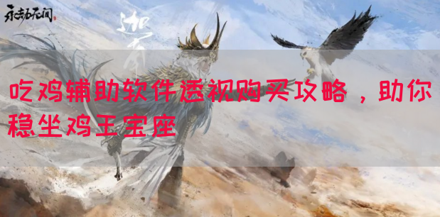 吃鸡辅助软件透视购买攻略，助你稳坐鸡王宝座