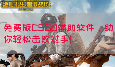 免费版CSGO辅助软件，助你轻松击败对手！