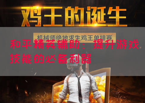 和平精英辅助：提升游戏技能的必备利器