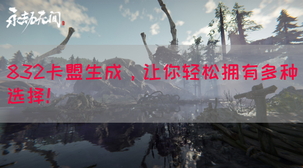 832卡盟生成，让你轻松拥有多种选择！