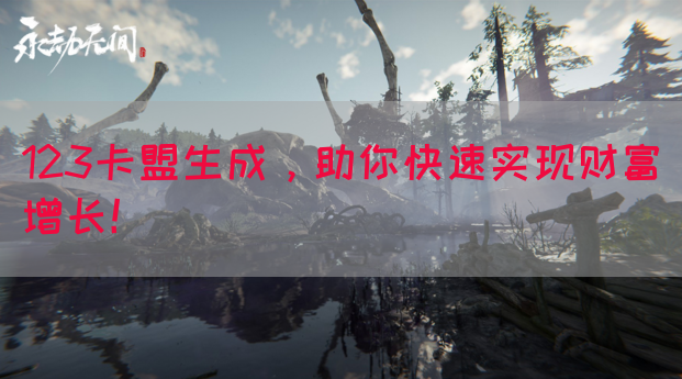 123卡盟生成，助你快速实现财富增长！