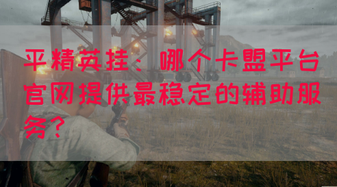 平精英挂：哪个卡盟平台官网提供最稳定的辅助服务？