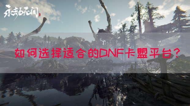 如何选择适合的DNF卡盟平台？