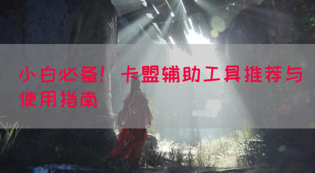 小白必备！卡盟辅助工具推荐与使用指南