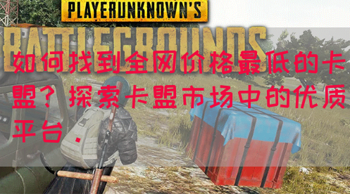 如何找到全网价格最低的卡盟？探索卡盟市场中的优质平台。