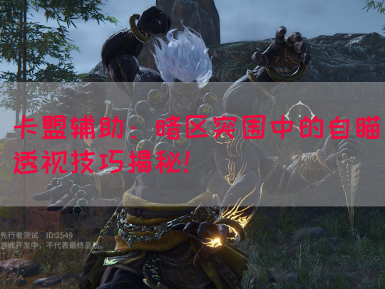 卡盟辅助：暗区突围中的自瞄透视技巧揭秘！