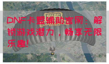 DNF卡盟辅助官网：解锁游戏潜力，畅享无限乐趣！