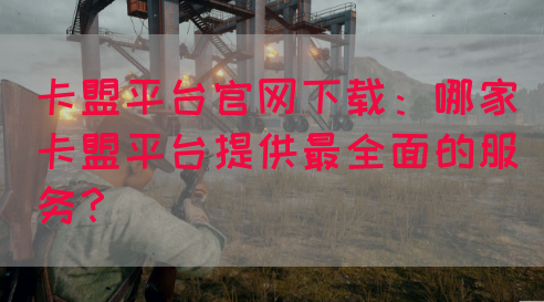 卡盟平台官网下载：哪家卡盟平台提供最全面的服务？