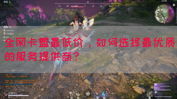 全网卡盟最低价，如何选择最优质的服务提供商？