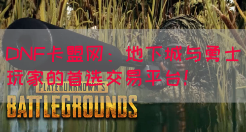 DNF卡盟网：地下城与勇士玩家的首选交易平台！