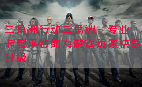 三角洲行动三角洲：专业卡盟平台助力游戏玩家快速升级