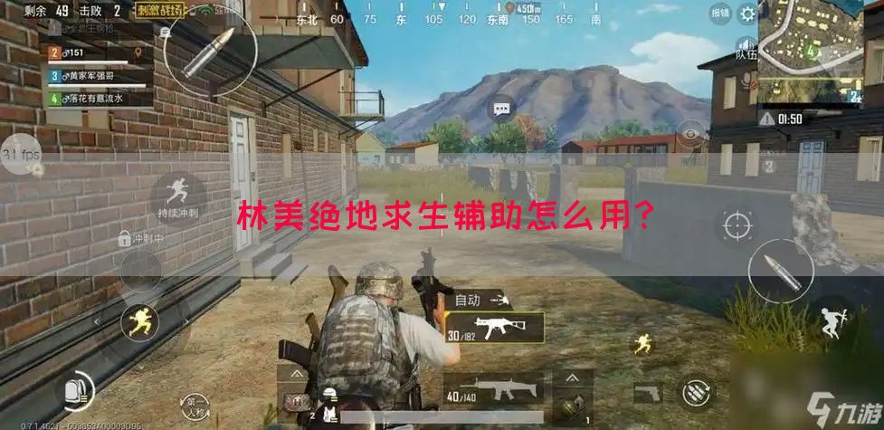 林美绝地求生辅助怎么用？