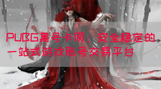 PUBG黑号卡网：安全稳定的一站式游戏账号交易平台