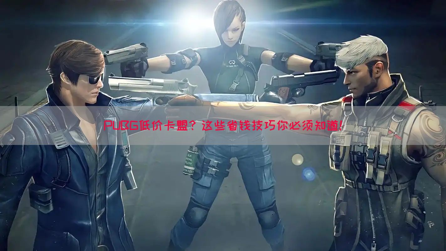 PUBG低价卡盟？这些省钱技巧你必须知道！
