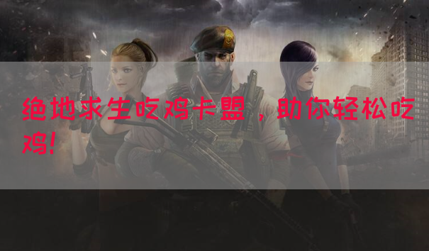 绝地求生吃鸡卡盟，助你轻松吃鸡！