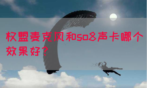 权盟麦克风和so8声卡哪个效果好？