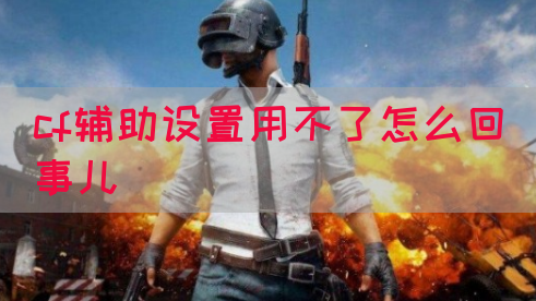 cf辅助设置用不了怎么回事儿