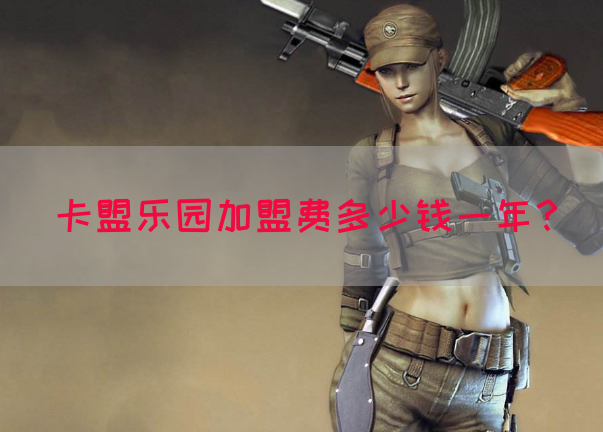 卡盟乐园加盟费多少钱一年？