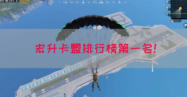 宏升卡盟排行榜第一名！