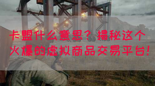 卡盟什么意思？揭秘这个火爆的虚拟商品交易平台！