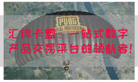 汇锦卡盟：一站式数字产品交易平台的领航者！