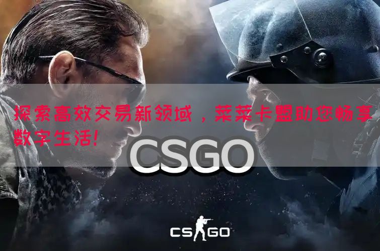 探索高效交易新领域，菜菜卡盟助您畅享数字生活！