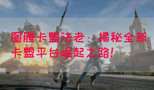 图腾卡盟法老：揭秘全新卡盟平台崛起之路！