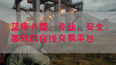 蓝翔卡盟：专业、安全、高效的在线交易平台