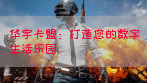 华宇卡盟：打造您的数字生活乐园