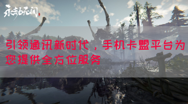 引领通讯新时代，手机卡盟平台为您提供全方位服务