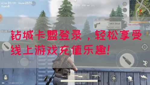 钻城卡盟登录，轻松享受线上游戏充值乐趣！