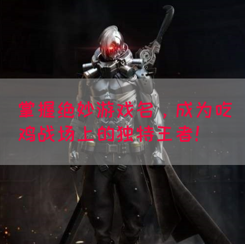 掌握绝妙游戏名，成为吃鸡战场上的独特王者！