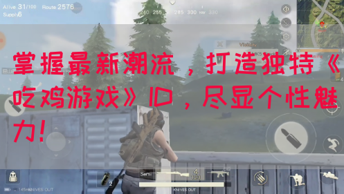 掌握最新潮流，打造独特《吃鸡游戏》ID，尽显个性魅力！