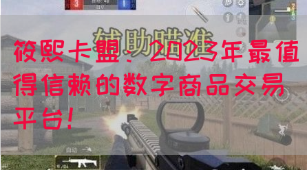 筱熙卡盟：2023年最值得信赖的数字商品交易平台！