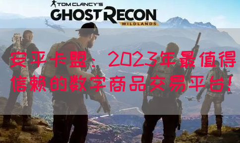 安平卡盟：2023年最值得信赖的数字商品交易平台！