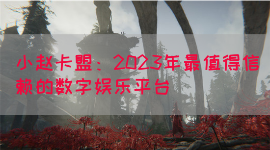 小赵卡盟：2023年最值得信赖的数字娱乐平台